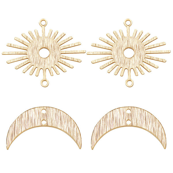 PandaHall Beebeecraft 1 Box 40Pcs 2 Styles Sun & Moon Connector Charms 24K Gold Plated Pendant Links for Jewelry Earring Bracelet Necklace...
PandaHall Beebeecraft 1 Box 40Pcs 2 Styles Sun & Moon Connector Charms 24K Gold Plated Pendant Links for Jewelry Earring Bracelet Necklace...