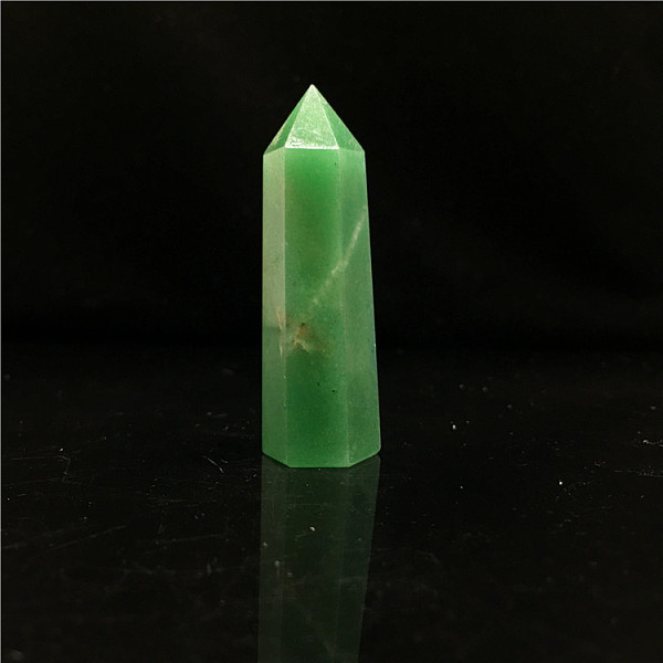 PandaHall Point Tower Natural Green Aventurine Home Display Decoration, Healing Stone Wands, for Reiki Chakra Meditation Therapy Decos...
PandaHall Point Tower Natural Green Aventurine Home Display Decoration, Healing Stone Wands, for Reiki Chakra Meditation Therapy Decos...
