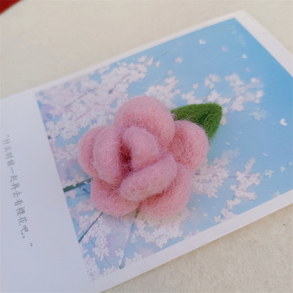 PandaHall Handmade Wool Felt Woven Costume Accessories, Rose, Pink, 40x40mm Felt Flower Pink
PandaHall Handmade Wool Felt Woven Costume Accessories, Rose, Pink, 40x40mm Felt Flower Pink