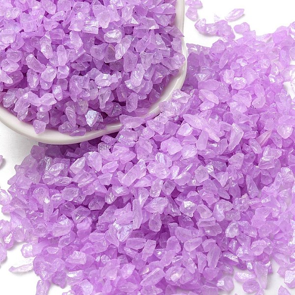 PandaHall Luminous Crushed Glass Craft, Irregular Glass Chips, for DIY Vase Filler Garden Decoration, Medium Orchid, 4.5~11.5x1.5~3x2.5mm...
PandaHall Luminous Crushed Glass Craft, Irregular Glass Chips, for DIY Vase Filler Garden Decoration, Medium Orchid, 4.5~11.5x1.5~3x2.5mm...