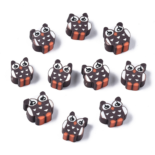 PandaHall Handmade Polymer Clay Beads, Owl, Coconut Brown, 9~10.5x8~10x4~5mm, Hole: 1.6mm Polymer Clay Owl
PandaHall Handmade Polymer Clay Beads, Owl, Coconut Brown, 9~10.5x8~10x4~5mm, Hole: 1.6mm Polymer Clay Owl