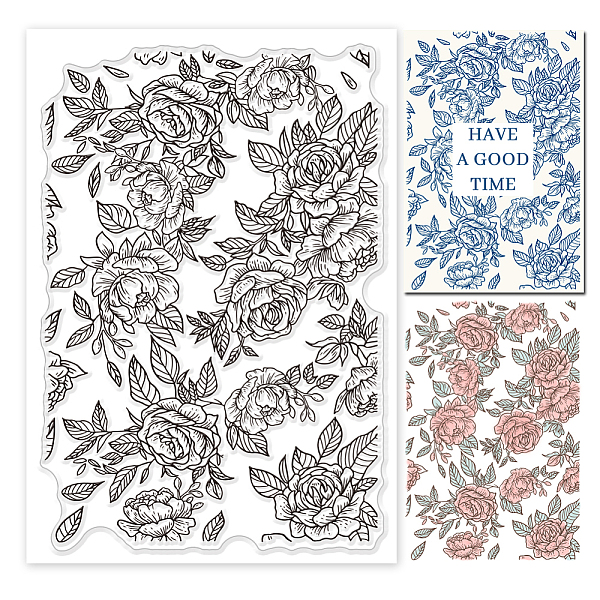 PandaHall Custom PVC Plastic Clear Stamps, for DIY Scrapbooking, Photo Album Decorative, Cards Making, Flower, 160x110mm Plastic Flower
PandaHall Custom PVC Plastic Clear Stamps, for DIY Scrapbooking, Photo Album Decorative, Cards Making, Flower, 160x110mm Plastic Flower