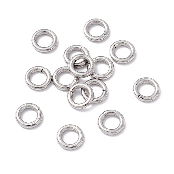 PandaHall 304 Stainless Steel Jump Rings, Closed Jump Rings, Round, Stainless Steel Color, 10x2mm, Inner Diameter: 6mm 304 Stainless Steel...
PandaHall 304 Stainless Steel Jump Rings, Closed Jump Rings, Round, Stainless Steel Color, 10x2mm, Inner Diameter: 6mm 304 Stainless Steel...