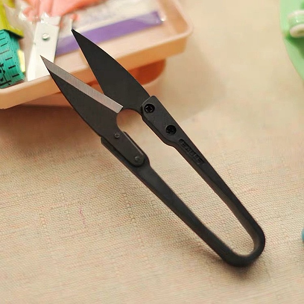 PandaHall High Carbon Steel Sewing Scissors, with Plastic Handle, U-shapes Spring Scissor, Yarn Fabric Trimmer Clipper, Black, 105mm Carbon...
PandaHall High Carbon Steel Sewing Scissors, with Plastic Handle, U-shapes Spring Scissor, Yarn Fabric Trimmer Clipper, Black, 105mm Carbon...