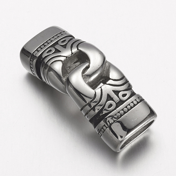 PandaHall 304 Stainless Steel Links connectors, For Leather Cord Bracelets Jewelry Making, Rectangle, Antique Silver, 43x16x10mm, Hole...
PandaHall 304 Stainless Steel Links connectors, For Leather Cord Bracelets Jewelry Making, Rectangle, Antique Silver, 43x16x10mm, Hole...