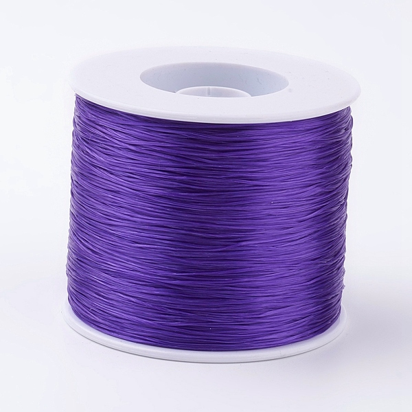 PandaHall Korean Flat Elastic Crystal String, Elastic Beading Thread, for Stretch Bracelet Making, Dark Violet, 0.5mm, about 546.8 yards..., Purple
PandaHall Korean Flat Elastic Crystal String, Elastic Beading Thread, for Stretch Bracelet Making, Dark Violet, 0.5mm, about 546.8 yards..., Purple