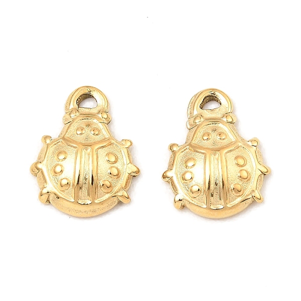 PandaHall 304 Stainless Steel Charms, Beetle Charm, Real 18K Gold Plated, 13x10.5x3mm, Hole: 1.2mm 304 Stainless Steel Beetle
PandaHall 304 Stainless Steel Charms, Beetle Charm, Real 18K Gold Plated, 13x10.5x3mm, Hole: 1.2mm 304 Stainless Steel Beetle