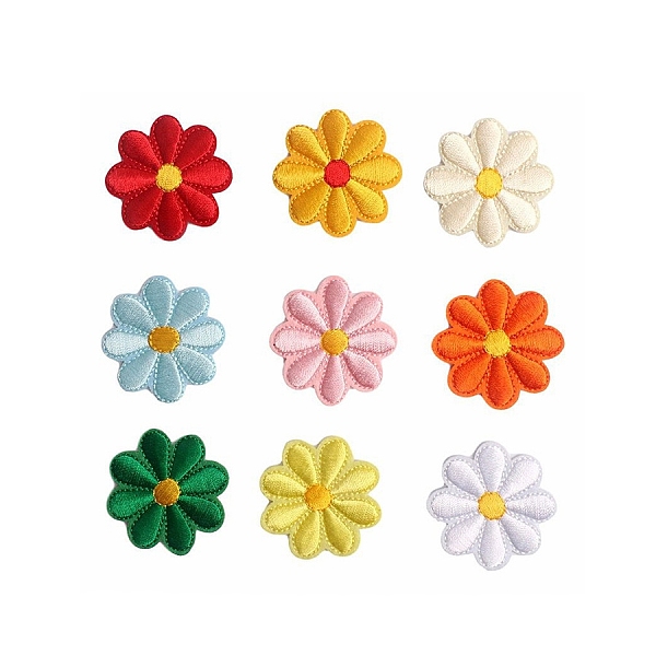 PandaHall Computerized Embroidery Cloth Iron on/Sew on Patches, Costume Accessories, Appliques, Daisy Flower, Mixed Color, 40x40mm, 9pcs/set..., Multicolor
PandaHall Computerized Embroidery Cloth Iron on/Sew on Patches, Costume Accessories, Appliques, Daisy Flower, Mixed Color, 40x40mm, 9pcs/set..., Multicolor