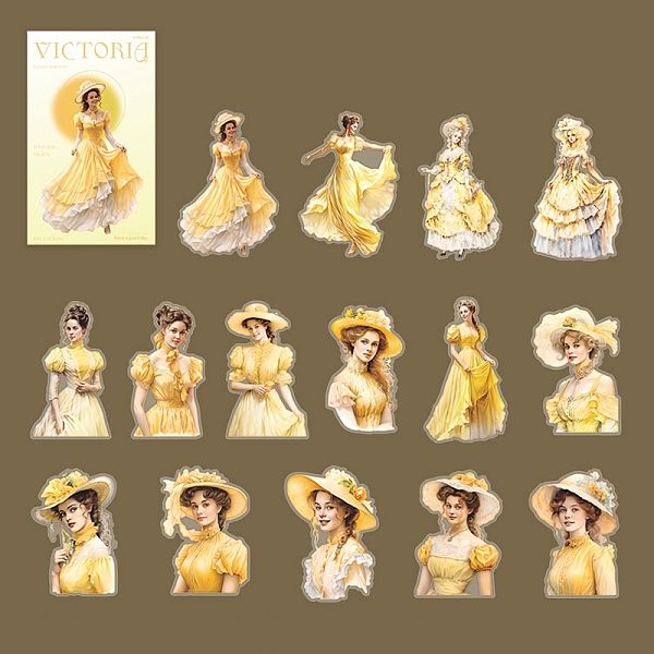 PandaHall Human Theme PET Decorative Tapes, Yellow, 80~90x45~60x0.1mm, 30pc/set Plastic Yellow
PandaHall Human Theme PET Decorative Tapes, Yellow, 80~90x45~60x0.1mm, 30pc/set Plastic Yellow