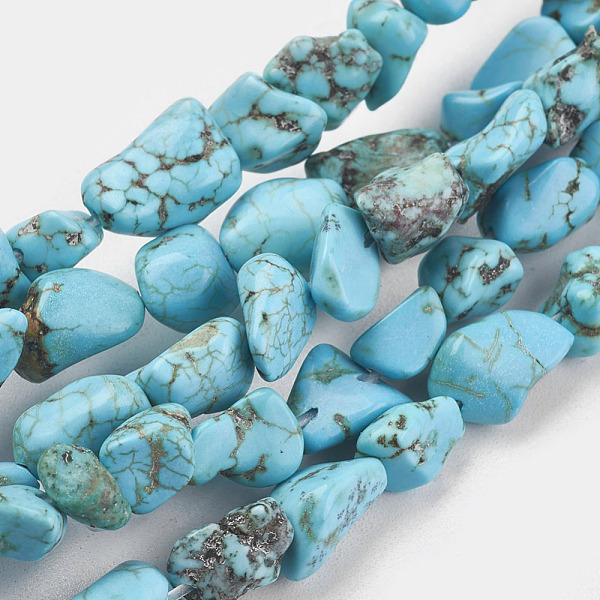 PandaHall Natural Magnesite Beads Strands, Dyed & Heated, Chip, 6~12x6~18x4~8mm, Hole: 1mm, about 45pcs/strand, 15.75 inch Magnesite Chip..., Green
PandaHall Natural Magnesite Beads Strands, Dyed & Heated, Chip, 6~12x6~18x4~8mm, Hole: 1mm, about 45pcs/strand, 15.75 inch Magnesite Chip..., Green