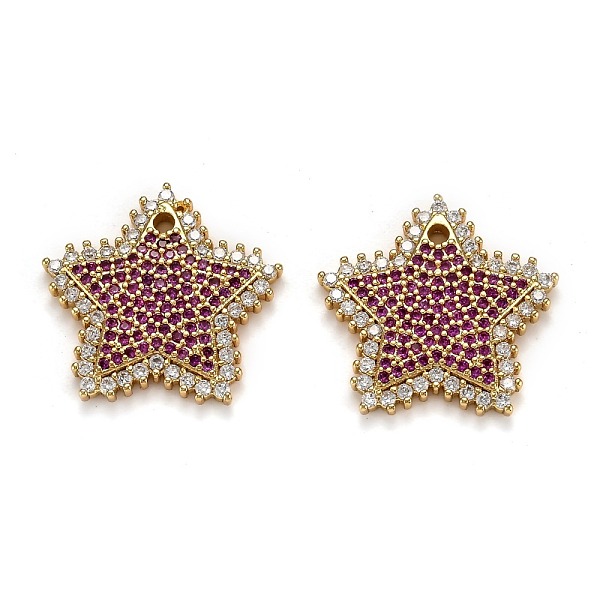 PandaHall Brass Micro Pave Cubic Zirconia Pendants, Long-Lasting Plated, Star, Real 18K Gold Plated, 19x20x2.5mm, Hole: 1.5mm Brass+Cubic..., Multicolor
PandaHall Brass Micro Pave Cubic Zirconia Pendants, Long-Lasting Plated, Star, Real 18K Gold Plated, 19x20x2.5mm, Hole: 1.5mm Brass+Cubic..., Multicolor
