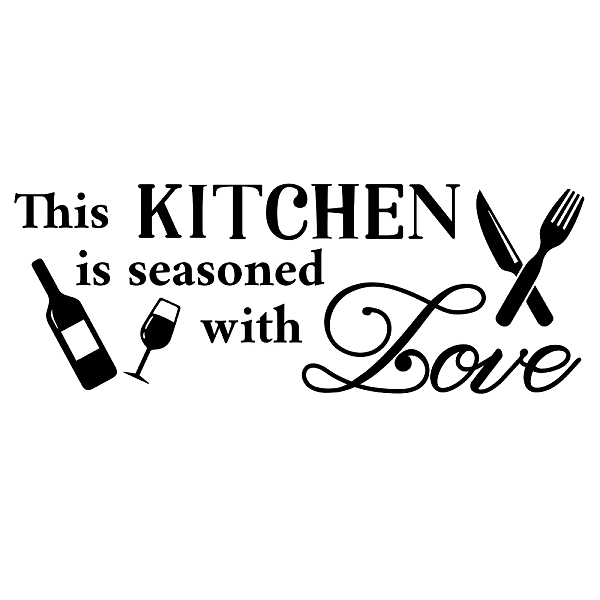 PandaHall PVC Quotes Wall Sticker, for Stairway Home Decoration, Word, Black, 61x23cm Plastic Word Black
PandaHall PVC Quotes Wall Sticker, for Stairway Home Decoration, Word, Black, 61x23cm Plastic Word Black