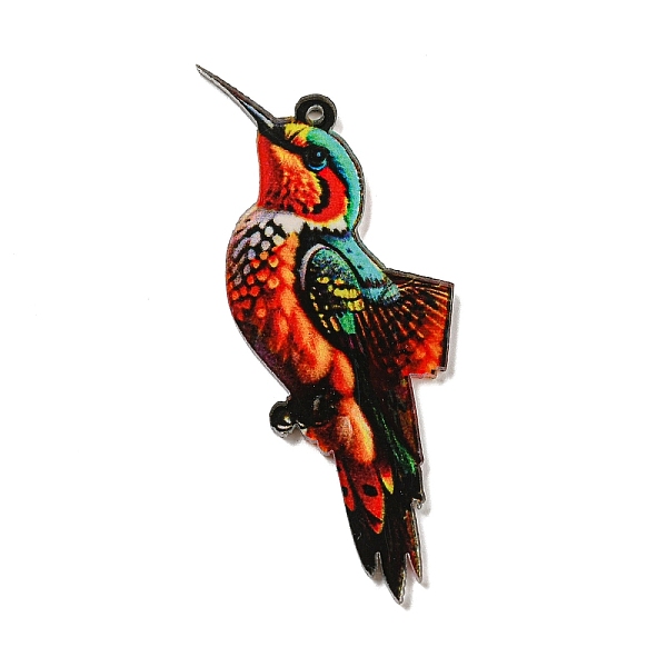 PandaHall Cartoon Animal Printed Acrylic Pendants Decorations, Bird, 59.5x27.5x2mm, Hole: 1.5mm Acrylic Bird
PandaHall Cartoon Animal Printed Acrylic Pendants Decorations, Bird, 59.5x27.5x2mm, Hole: 1.5mm Acrylic Bird