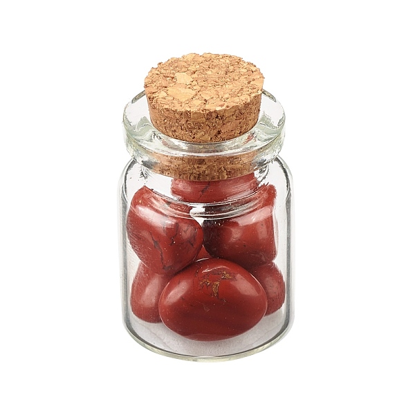 PandaHall Transparent Glass Wishing Bottle Decoration, Chakra Healing Bottles, Wicca Gem Stones Balancing, with Natural Red Jasper Chip...
PandaHall Transparent Glass Wishing Bottle Decoration, Chakra Healing Bottles, Wicca Gem Stones Balancing, with Natural Red Jasper Chip...