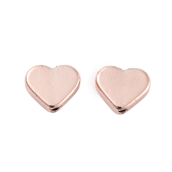 PandaHall Rack Plating Brass Beads, Long-Lasting Plated, Cadmium Free & Lead Free, Heart, Rose Gold, 6.5x8x2.5mm, Hole: 1mm Brass Heart
PandaHall Rack Plating Brass Beads, Long-Lasting Plated, Cadmium Free & Lead Free, Heart, Rose Gold, 6.5x8x2.5mm, Hole: 1mm Brass Heart