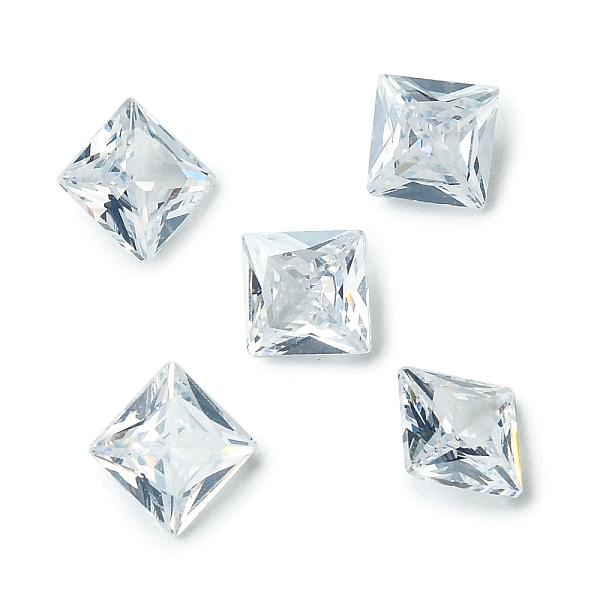 PandaHall Cubic Zirconia Cabochons, Point Back, Square, Clear, 6x6x3mm Cubic Zirconia Square Clear
PandaHall Cubic Zirconia Cabochons, Point Back, Square, Clear, 6x6x3mm Cubic Zirconia Square Clear