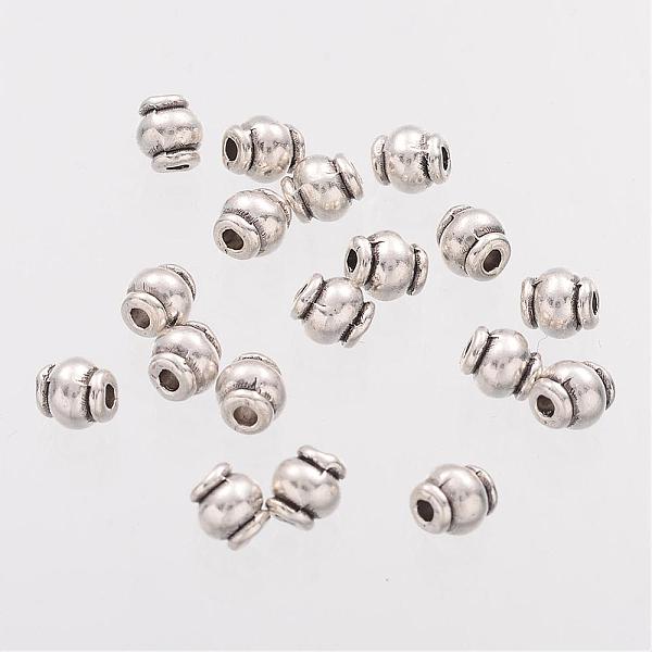 PandaHall Barrel Tibetan Silver Spacer Beads, Lead Free & Cadmium Free, Antique Silver, about 4.5mm long, Hole: about 1mm Alloy Barrel
PandaHall Barrel Tibetan Silver Spacer Beads, Lead Free & Cadmium Free, Antique Silver, about 4.5mm long, Hole: about 1mm Alloy Barrel