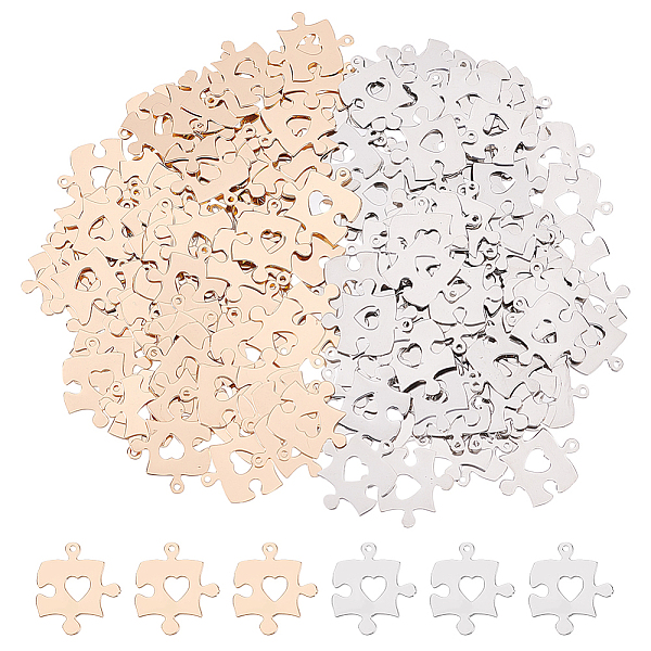 PandaHall DICOSMETIC 200Pcs 2 Colors Puzzle with Heart Charms Autism Awareness Charms Heart Love Charms Relationship Unique Jewelry Brass...
PandaHall DICOSMETIC 200Pcs 2 Colors Puzzle with Heart Charms Autism Awareness Charms Heart Love Charms Relationship Unique Jewelry Brass...