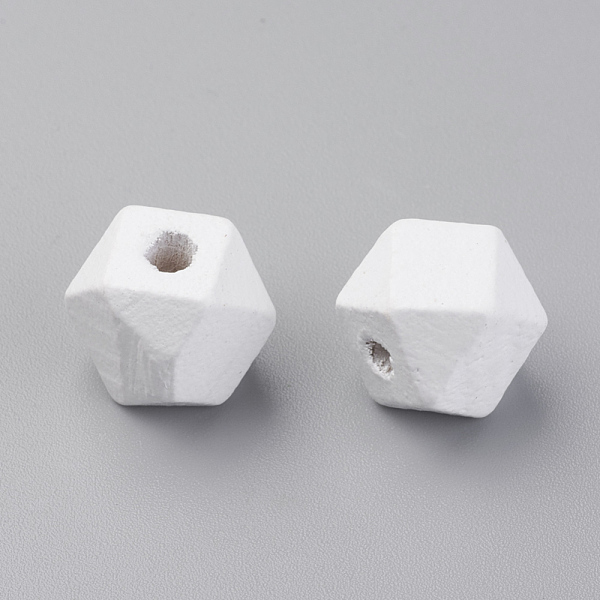 PandaHall Dyed Natural Wooden Beads, Polygon, White, 20x18~20x18~20mm, Hole: 3.5mm Wood Polygon White
PandaHall Dyed Natural Wooden Beads, Polygon, White, 20x18~20x18~20mm, Hole: 3.5mm Wood Polygon White