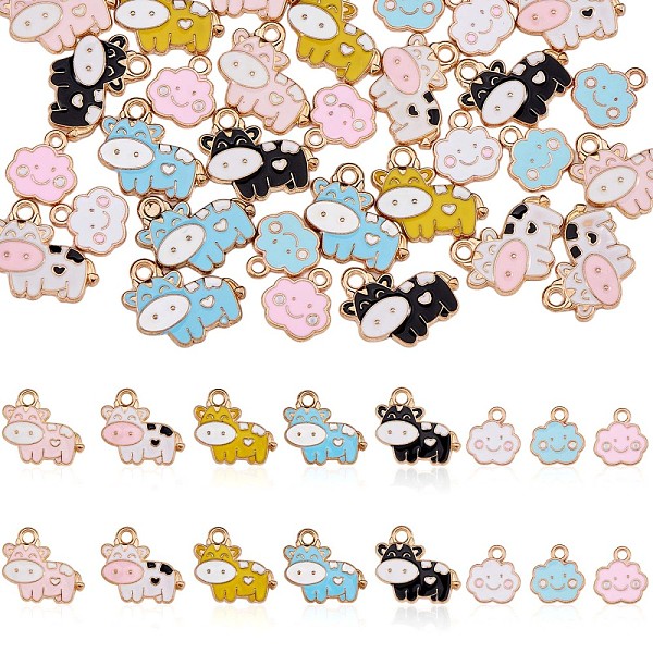 PandaHall 40Pcs Cow Enamel Charm Pendant Colorful Alloy Enamel Charm Animal Pendant for Jewelry Necklace Bracelet Earring Making Crafts...
PandaHall 40Pcs Cow Enamel Charm Pendant Colorful Alloy Enamel Charm Animal Pendant for Jewelry Necklace Bracelet Earring Making Crafts...