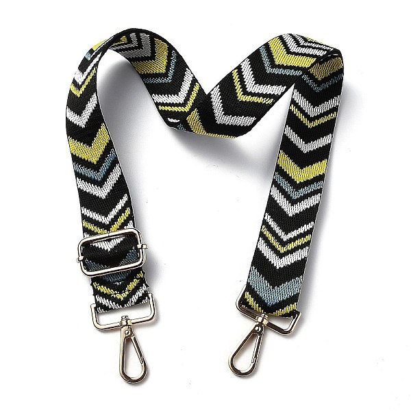PandaHall Adjustable Nylon Bag Chains Strap, with Light Gold Iron Swivel Clasps, for Bag Replacement Accessories, Colorful, Geometric...
PandaHall Adjustable Nylon Bag Chains Strap, with Light Gold Iron Swivel Clasps, for Bag Replacement Accessories, Colorful, Geometric...