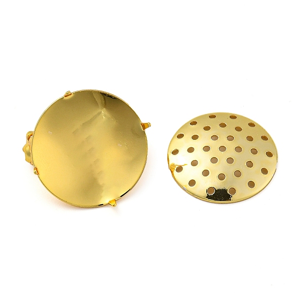 PandaHall Brass Brooch Findings, Cadmium Free & Lead Free, Round, Real 14K Gold Plated, 21x21x12mm, Pin: 0.7mm, 20x2mm, Hole: 1mm Brass
PandaHall Brass Brooch Findings, Cadmium Free & Lead Free, Round, Real 14K Gold Plated, 21x21x12mm, Pin: 0.7mm, 20x2mm, Hole: 1mm Brass