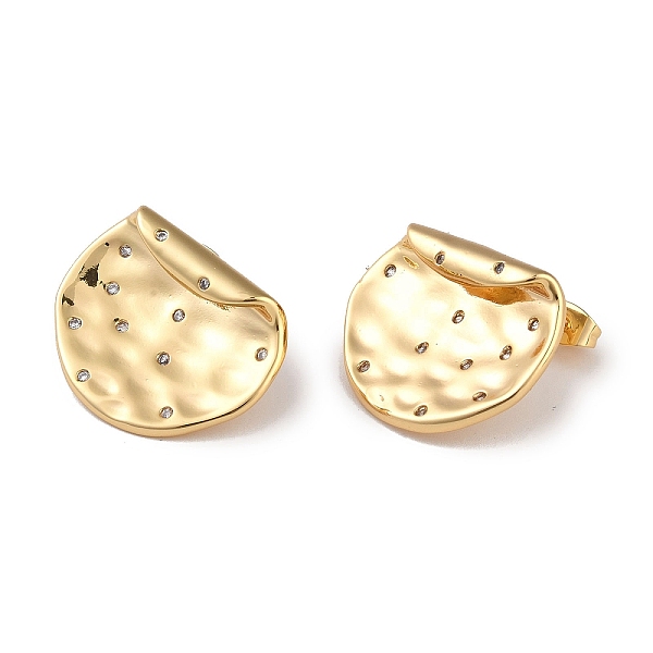 PandaHall Slice 304 Stainless Steel Crystal Rhinestone Stud Earrings for Women, Real 18K Gold Plated, 25.5x20mm 304 Stainless Steel
PandaHall Slice 304 Stainless Steel Crystal Rhinestone Stud Earrings for Women, Real 18K Gold Plated, 25.5x20mm 304 Stainless Steel