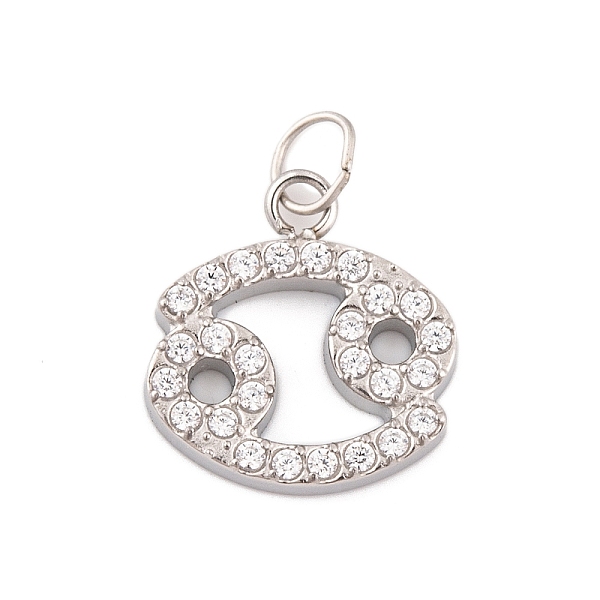 PandaHall 316 Stainless Steel Micro Pave Cubic Zirconia Pendants, with Jump Rings, Stainless Steel Color, 12 Constellation Charm, Stainless..., Clear
PandaHall 316 Stainless Steel Micro Pave Cubic Zirconia Pendants, with Jump Rings, Stainless Steel Color, 12 Constellation Charm, Stainless..., Clear