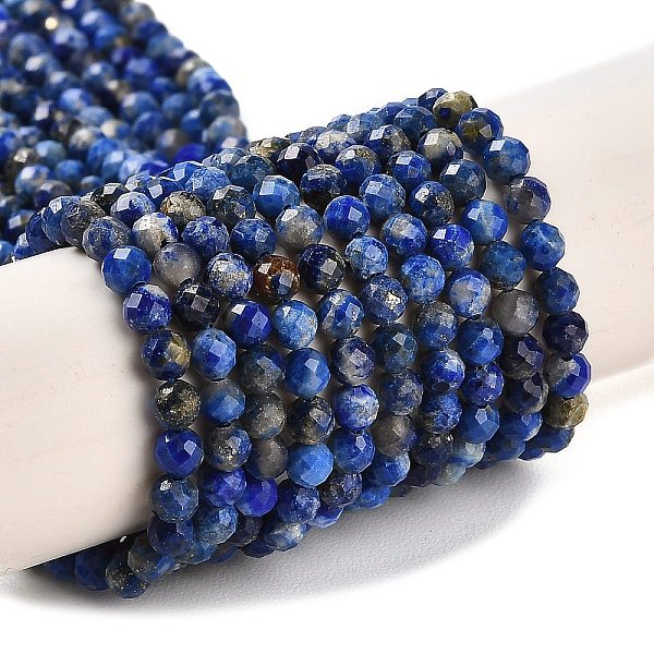 PandaHall Natural Lapis Lazuli Beads Strands, Faceted, Round, 3mm, Hole: 0.6mm, about 122~124pcs/strand, 15.35''(39~39.5cm) Lapis Lazuli...
PandaHall Natural Lapis Lazuli Beads Strands, Faceted, Round, 3mm, Hole: 0.6mm, about 122~124pcs/strand, 15.35''(39~39.5cm) Lapis Lazuli...