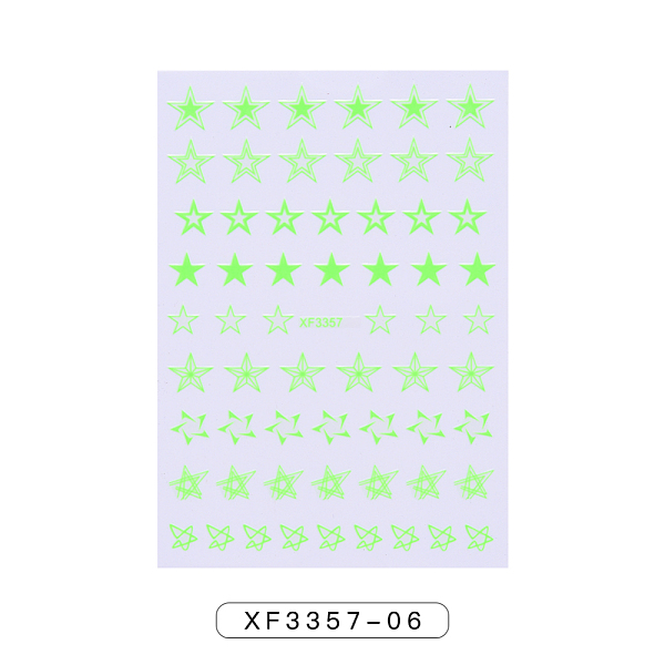 PandaHall Nail Art Stickers, Self-adhesive, For Nail Tips Decorations, Lime, 9.5x6.5cm Paper Star Green
PandaHall Nail Art Stickers, Self-adhesive, For Nail Tips Decorations, Lime, 9.5x6.5cm Paper Star Green