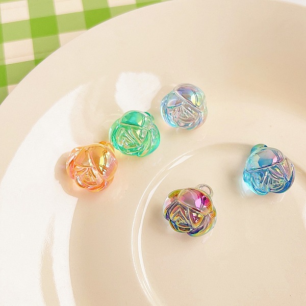 PandaHall Transparent Acrylic Bead, Flower, Mixed Color, 14.8x14.3x13.4mm, Hole: 3.5mm Acrylic Flower Multicolor
PandaHall Transparent Acrylic Bead, Flower, Mixed Color, 14.8x14.3x13.4mm, Hole: 3.5mm Acrylic Flower Multicolor
