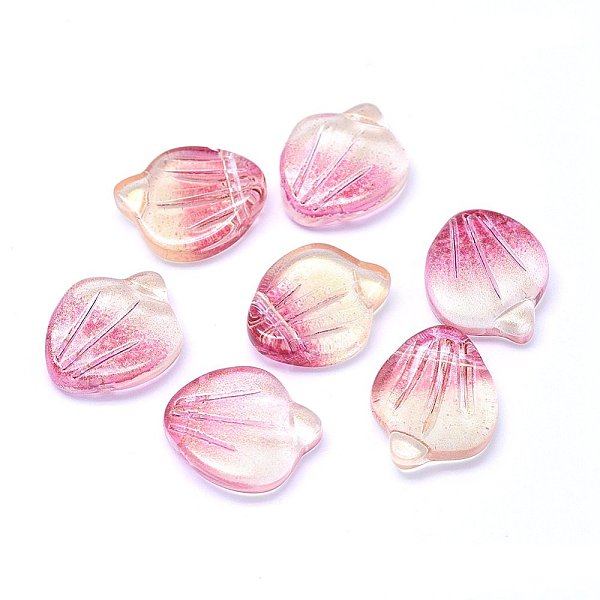 PandaHall Glass Charms, Petal/Shell, Flamingo, 15x12x4mm, Hole: 1mm Glass Flower Pink
PandaHall Glass Charms, Petal/Shell, Flamingo, 15x12x4mm, Hole: 1mm Glass Flower Pink