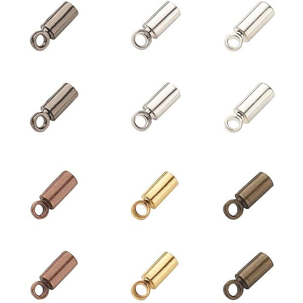 PandaHall 210 pcs 6 Colors Brass Cord End Caps Bead Barrel Loop Clasp for Bracelet Necklace Jewelry DIY Craft Making Leather Art, Inner...
PandaHall 210 pcs 6 Colors Brass Cord End Caps Bead Barrel Loop Clasp for Bracelet Necklace Jewelry DIY Craft Making Leather Art, Inner...