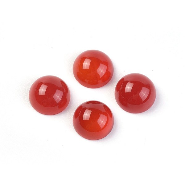 PandaHall Natural Carnelian Cabochons, Half Round, 8x3.5~4.5mm Carnelian Half Round
PandaHall Natural Carnelian Cabochons, Half Round, 8x3.5~4.5mm Carnelian Half Round