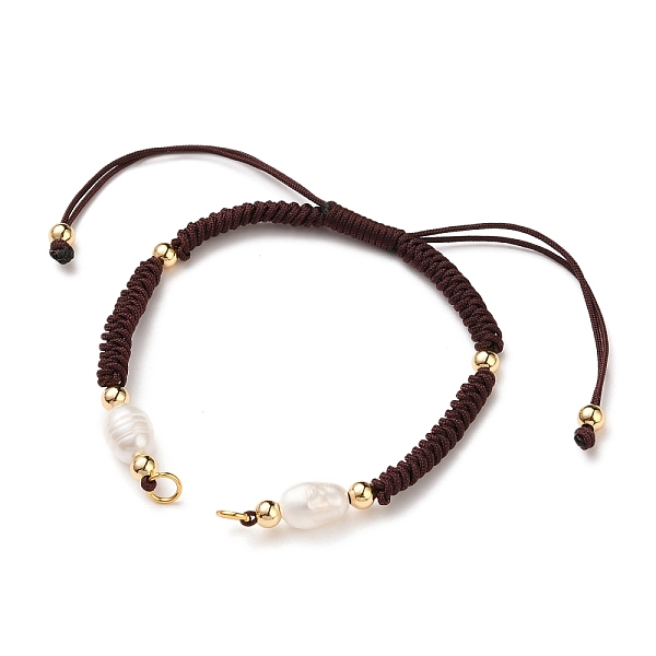 PandaHall Braided Nylon Cord Bracelet Making, with 304 Stainless Steel Open Jump Rings, Round Brass Beads and Pearl Beads, Prussian Blue...
PandaHall Braided Nylon Cord Bracelet Making, with 304 Stainless Steel Open Jump Rings, Round Brass Beads and Pearl Beads, Prussian Blue...