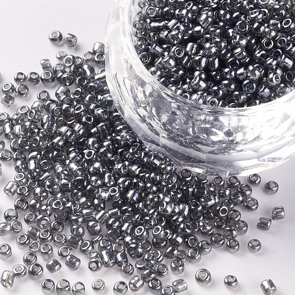 PandaHall Glass Seed Beads, Trans. Colours Lustered, Round, Gray, 2mm, Hole: 1mm, 30000pcs/pound Glass Gray
PandaHall Glass Seed Beads, Trans. Colours Lustered, Round, Gray, 2mm, Hole: 1mm, 30000pcs/pound Glass Gray