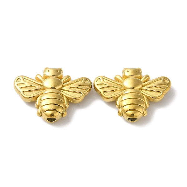 PandaHall 304 Stainless Steel Beads, Bees, Golden, 11x15x4mm, Hole: 1.5mm 304 Stainless Steel Bees
PandaHall 304 Stainless Steel Beads, Bees, Golden, 11x15x4mm, Hole: 1.5mm 304 Stainless Steel Bees