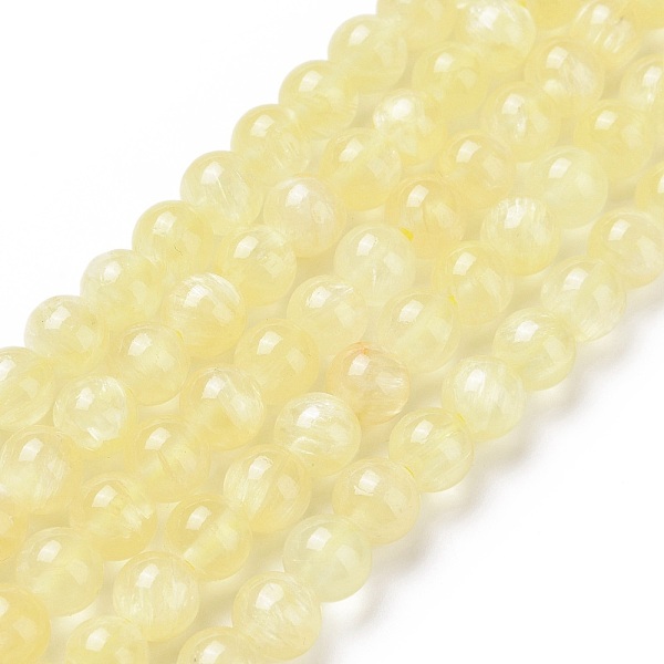 PandaHall Natural Yellow Selenite Beads Strands, Grade AAA, Round, 6.5x6mm, Hole: 1mm, about 66pcs/strand, 15.75''(40cm) Selenite Round
PandaHall Natural Yellow Selenite Beads Strands, Grade AAA, Round, 6.5x6mm, Hole: 1mm, about 66pcs/strand, 15.75''(40cm) Selenite Round