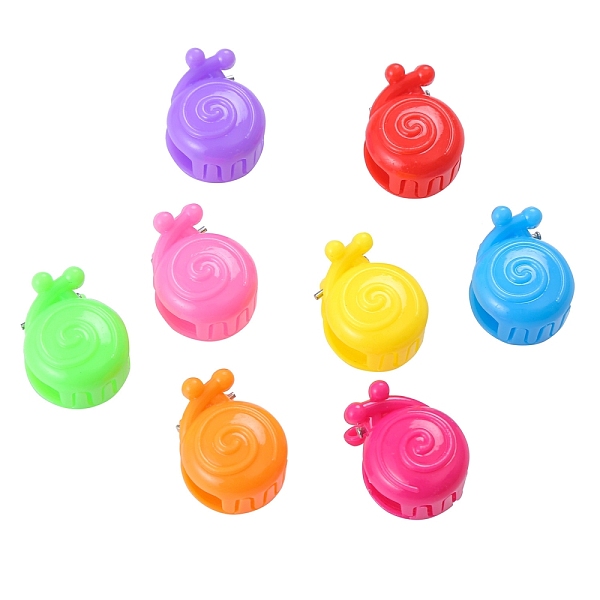 PandaHall Mini Hair Claws Clip, Hair Pin, Hair Bangs for Little Girls, Snail, Mixed Color, 28x23x20mm Plastic Multicolor
PandaHall Mini Hair Claws Clip, Hair Pin, Hair Bangs for Little Girls, Snail, Mixed Color, 28x23x20mm Plastic Multicolor