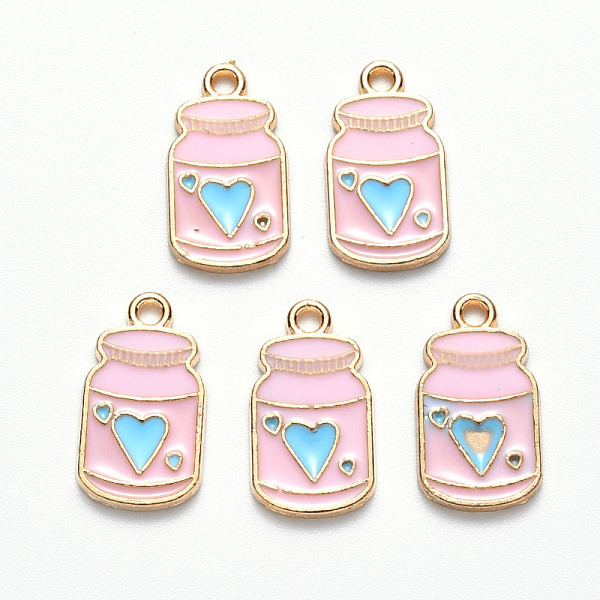 PandaHall Alloy Enamel Pendants, Cup, Light Gold, Pearl Pink, 17x9.5x1.5mm, Hole: 1.4mm Alloy+Enamel Tableware Pink
PandaHall Alloy Enamel Pendants, Cup, Light Gold, Pearl Pink, 17x9.5x1.5mm, Hole: 1.4mm Alloy+Enamel Tableware Pink