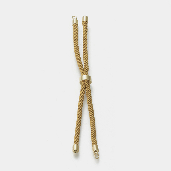 PandaHall Nylon Twisted Cord Bracelet Making, Slider Bracelet Making, with Eco-Friendly Brass Findings, Round, Golden, Dark Goldenrod...
PandaHall Nylon Twisted Cord Bracelet Making, Slider Bracelet Making, with Eco-Friendly Brass Findings, Round, Golden, Dark Goldenrod...