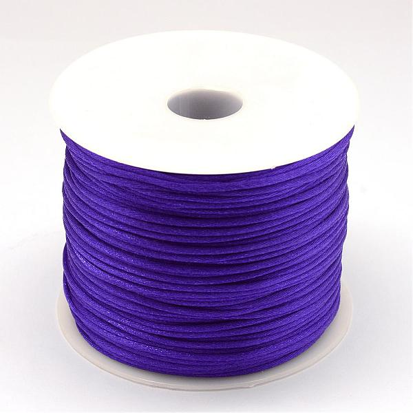 PandaHall Nylon Thread, Rattail Satin Cord, Mauve, 1.0mm, about 76.55 yards(70m)/roll Nylon Purple
PandaHall Nylon Thread, Rattail Satin Cord, Mauve, 1.0mm, about 76.55 yards(70m)/roll Nylon Purple