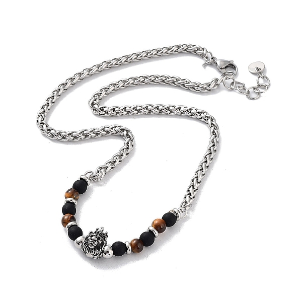 PandaHall Natural Mixed Gemstone with 201 Stainless Steel Necklaces, 20.67 inch(52.5cm) Mixed Stone
PandaHall Natural Mixed Gemstone with 201 Stainless Steel Necklaces, 20.67 inch(52.5cm) Mixed Stone