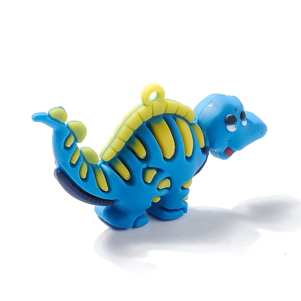 PandaHall PVC Plastic Cartoon Pendants, for DIY Keychain Making, Dinosaur, Cornflower Blue, 36x67~73x19mm, Hole: 3.5mm PVC Dinosaur
PandaHall PVC Plastic Cartoon Pendants, for DIY Keychain Making, Dinosaur, Cornflower Blue, 36x67~73x19mm, Hole: 3.5mm PVC Dinosaur