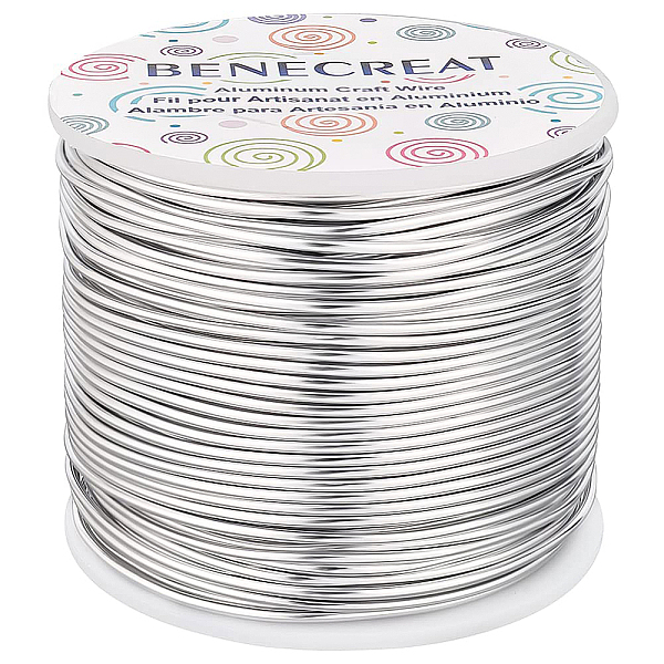 PandaHall BENECREAT 15 Gauge (1.5mm) Aluminum Wire 68m (220FT) Anodized Jewelry Craft Making Beading Floral Colored Aluminum Craft Wire -..., Gray
PandaHall BENECREAT 15 Gauge (1.5mm) Aluminum Wire 68m (220FT) Anodized Jewelry Craft Making Beading Floral Colored Aluminum Craft Wire -..., Gray