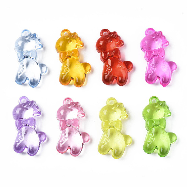 PandaHall Transparent Acrylic Pendants, Horse, Mixed Color, 38x22x12mm, Hole: 3mm, about 100pcs/500g Acrylic Horse Multicolor
PandaHall Transparent Acrylic Pendants, Horse, Mixed Color, 38x22x12mm, Hole: 3mm, about 100pcs/500g Acrylic Horse Multicolor