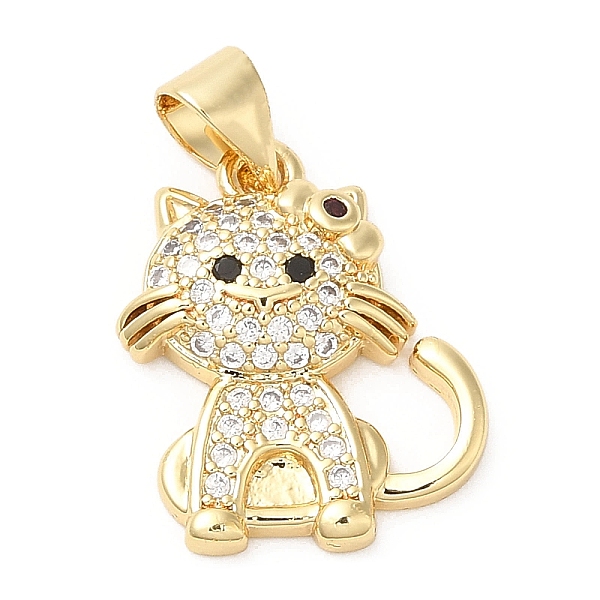 PandaHall Brass Micro Pave Cubic Zirconia Pendants, Lead Free & Cadmium Free, Long-Lasting Plated, Cat, Real 18K Gold Plated, 17x15x3.5mm...
PandaHall Brass Micro Pave Cubic Zirconia Pendants, Lead Free & Cadmium Free, Long-Lasting Plated, Cat, Real 18K Gold Plated, 17x15x3.5mm...