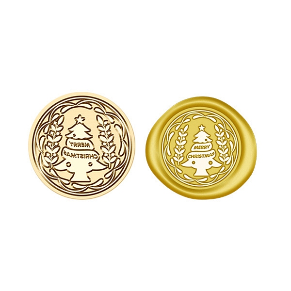 PandaHall Christmas Series Wax Seal Brass Stamp Head, for Wax Seal Stamp, Golden, Christmas Tree, 25x15mm, Inner Diameter: 7mm Brass...
PandaHall Christmas Series Wax Seal Brass Stamp Head, for Wax Seal Stamp, Golden, Christmas Tree, 25x15mm, Inner Diameter: 7mm Brass...