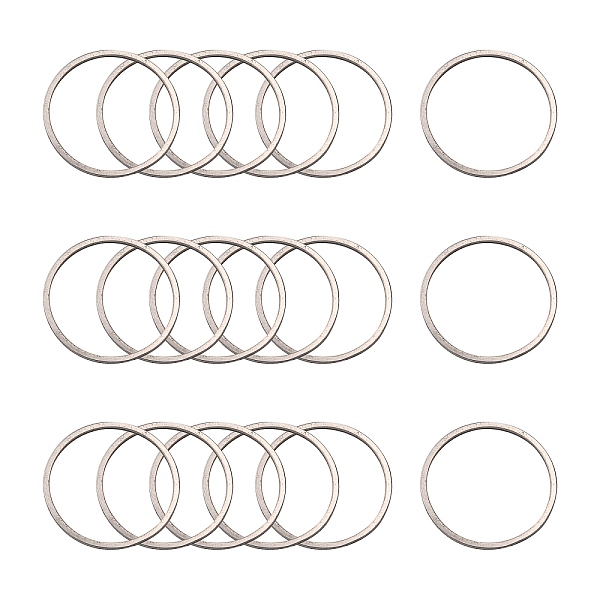 PandaHall 304 Stainless Steel Linking Ring, Ring, Stainless Steel Color, 25x0.8mm 304 Stainless Steel Ring
PandaHall 304 Stainless Steel Linking Ring, Ring, Stainless Steel Color, 25x0.8mm 304 Stainless Steel Ring