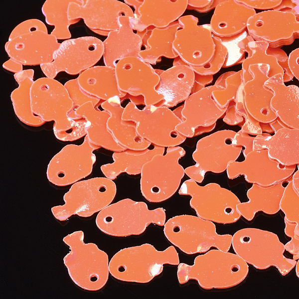 PandaHall Ornament Accessories, PVC Plastic Paillette/Sequins Charms, Fish, Coral, 8x5x0.3mm, Hole: 0.8mm, about 25000pcs/500g PVC Fish Red
PandaHall Ornament Accessories, PVC Plastic Paillette/Sequins Charms, Fish, Coral, 8x5x0.3mm, Hole: 0.8mm, about 25000pcs/500g PVC Fish Red